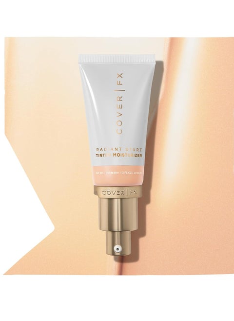 Cover FX Radiant Start Tinted Moisturizer Luminous Finish | Suitable For all Skin Types| Moisturizing Makeup| Light Coverage | 1 Fair with Neutral Peach Undertones