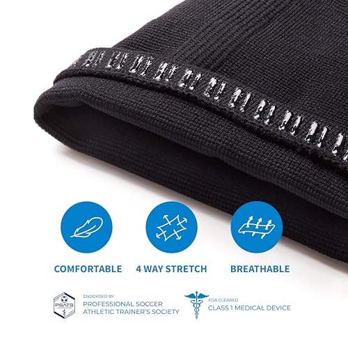 LP SUPPORT 668 Compression Elbow Sleeve - Arm Sleeve for Workouts, Sports & Weightlifting - for Golf and Tennis Elbow Brace for Men & Women (Black, M, 1pcs) - Image 4