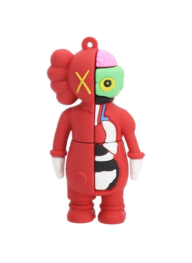 Thoraya Memory Stick USB 2.0 U Disk Flash Drive 3D Cartoon Appearance Data Storage Gift 64GB  - Image 1