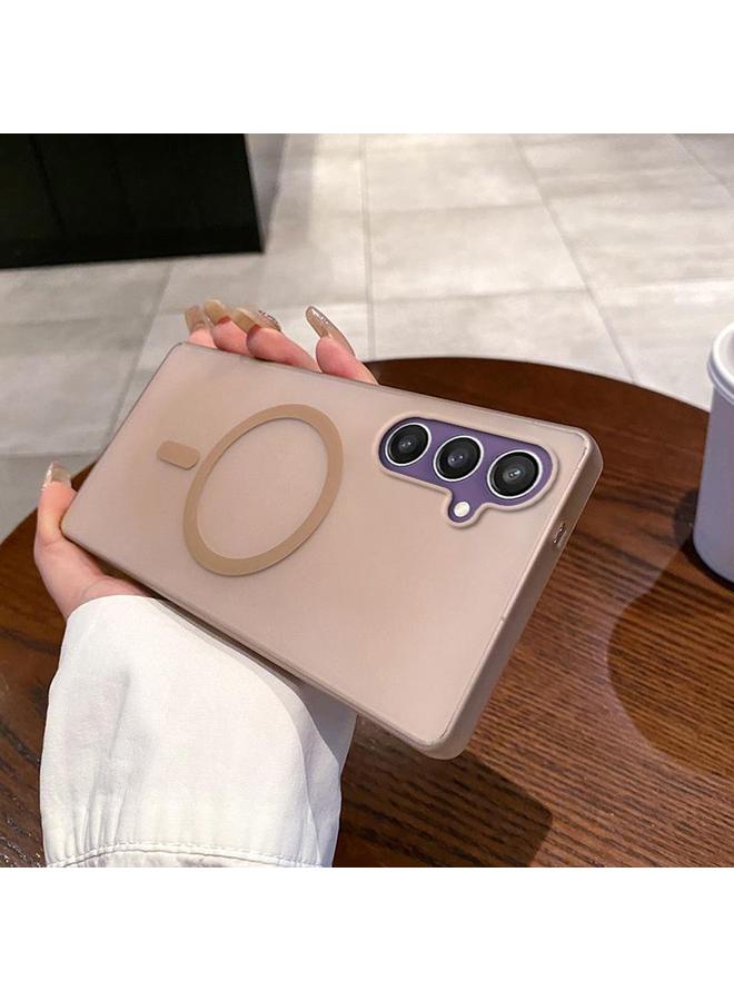 اس-توب جراب لهاتف Samsung Galaxy S25+ 5G Ice Fog MagSafe PC Phone - Image 1