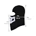 CAFELE Ghost Mask Skull Balaclava Ski Mask Skeleton Face Scarf Neck Gaiters for Men Motorcycle Cycling Outdoor Black - Image 2