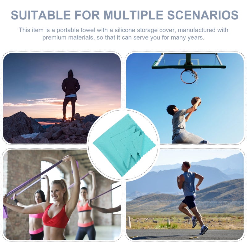 Sports Towels, Portable Quick-Dry Cooling Towels for Gym and Travel - Image 3
