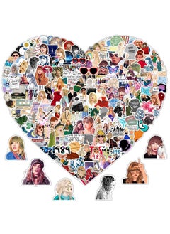 SYOSI Music Stickers for Adults, Female Pop Singer Ablum Stickers for Teen Girls, Waterproof Vinyl Stickers for Water Bottles Laptop Phones Skateboards Bike Party Favors(200PCS)  - Image 1