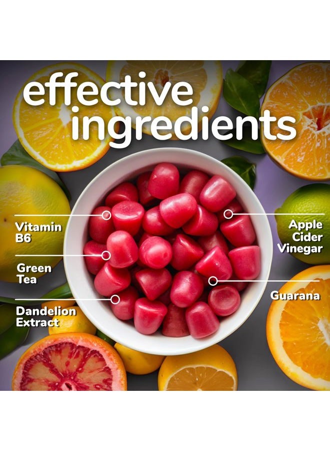 Her Own Debloat Gummy, Bloating and Gas Relief, Helps Reduce Water Retention, Supports Energy, with Apple Cider Vinegar and Dandelion, Gluten and Soy Free, Vegan, 60 Gummies, 60 Servings - Image 3