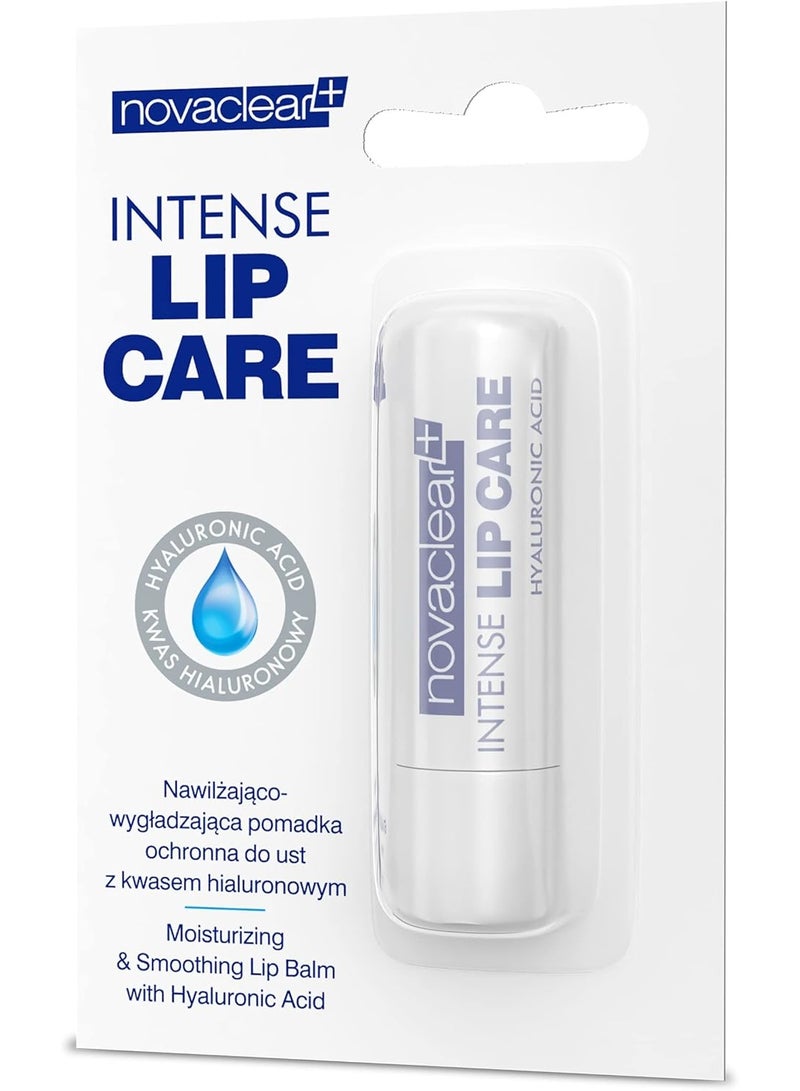 novaclear بلسم الشفاه المكثف نوفاكلير 4.9 جرام – بلسم مرطب للشفاه مع حمض الهيالورونيك، شمع العسل وزبدة الشيا - Image 1
