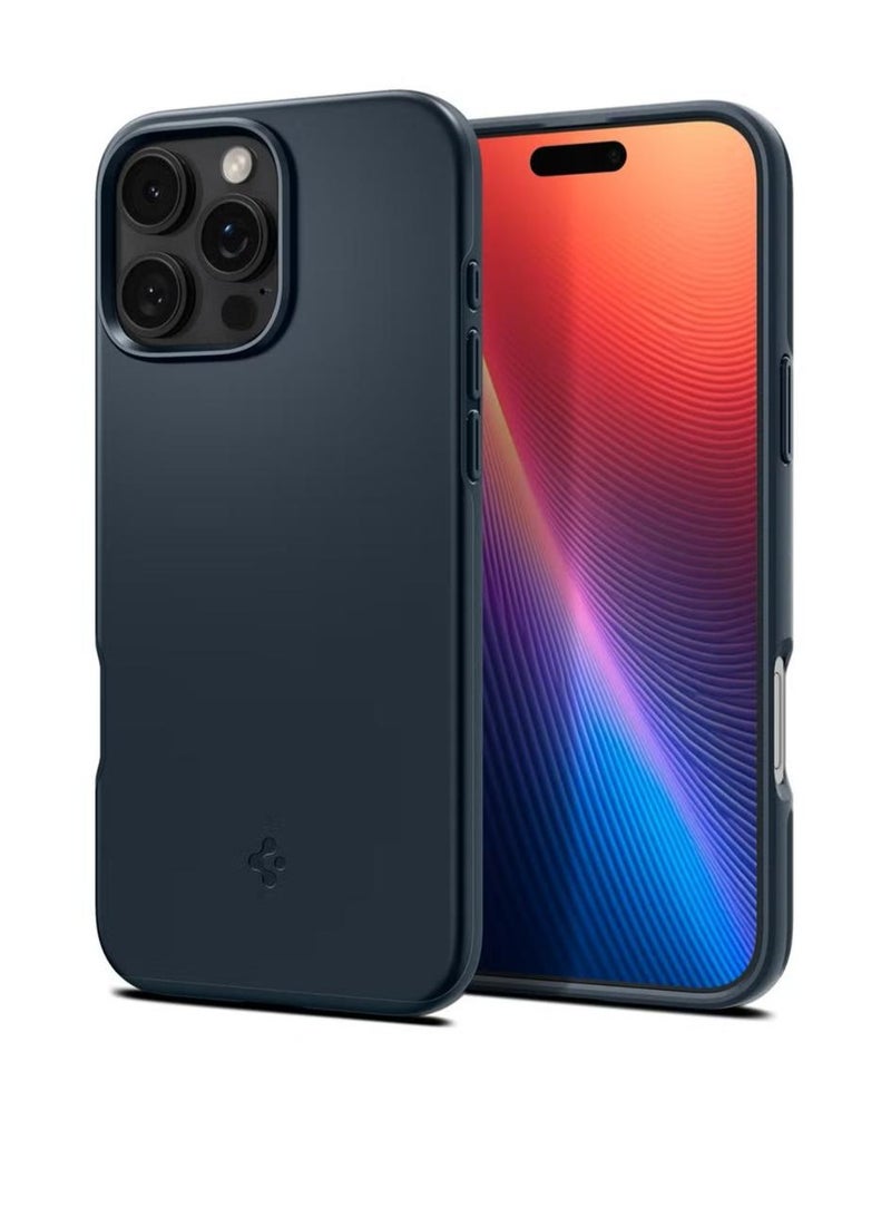 Spigen Thin Fit MagFit for iPhone 16 Pro Max MagSafe Case Cover (2024) - Metal Slate