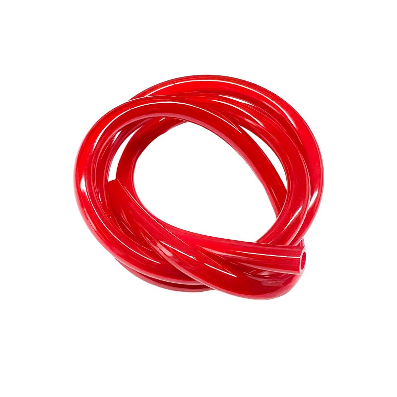 KVAEY Colorful Fuel Line Hose Tube Flexible Anticorrosion Silicone Gas Line Petrol Hose Line Soft High Performance Vacuum Tubing Hose Replacement for Motorcycle Dirt Pit Bike ATV Red - Image 3
