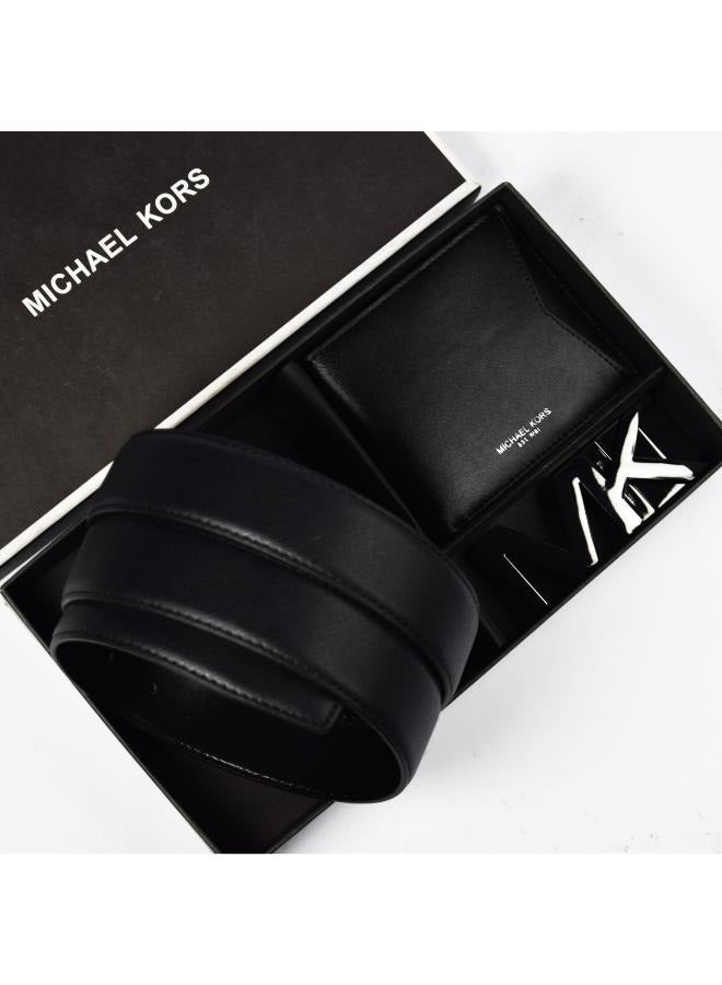 مايكل كورس طقم محفظة وحزام مايكل كورس