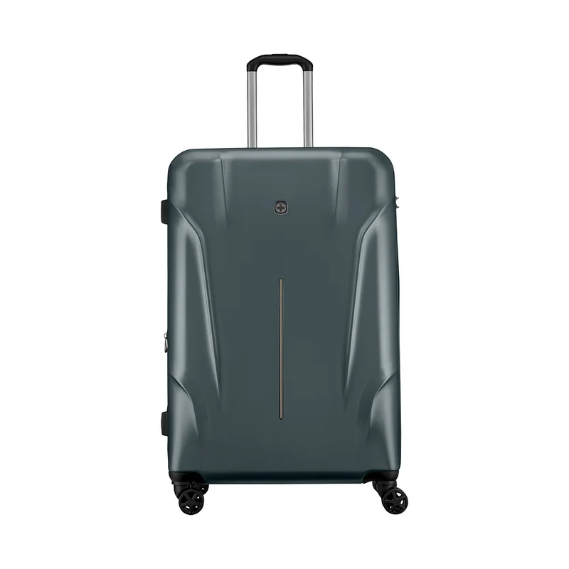 Wenger Wenger Ryon 80cm Large Expandable Luggage with Lightweight Hard Case, TSA Lock & 360° Spinner Wheels - Shark