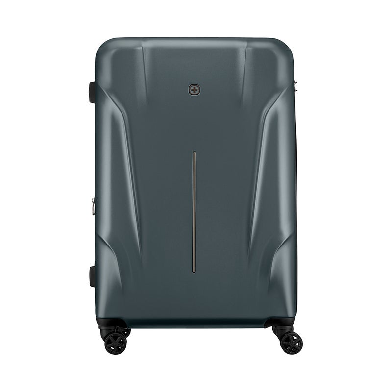 Wenger Ryon 80cm Large Expandable Luggage with Lightweight Hard Case, TSA Lock & 360° Spinner Wheels - Shark - Image 1