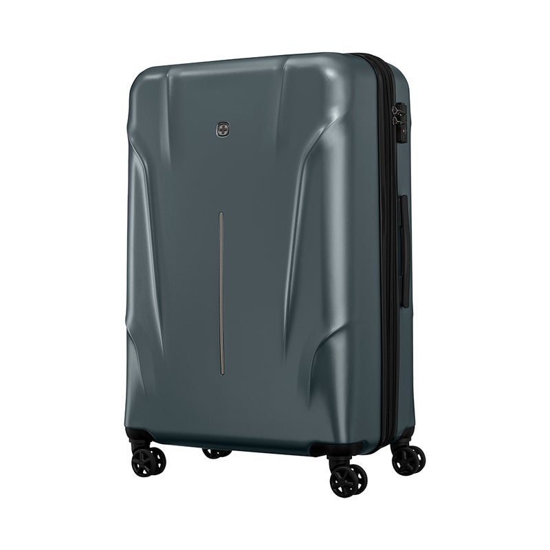 Wenger Ryon 80cm Large Expandable Luggage with Lightweight Hard Case, TSA Lock & 360° Spinner Wheels - Shark - Image 5