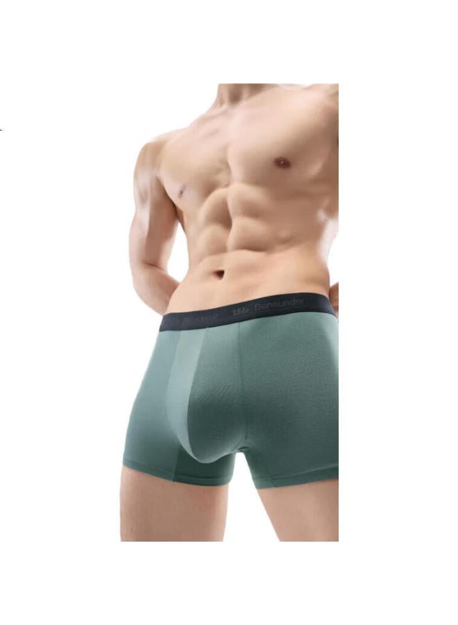 Beneunder Men'S 5A Antibacterial Modal Underwear Square Flat Angle Pants Seamless Naked Feeling Breathable 25 New - Image 3