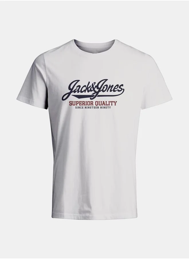 JACK & JONES Hudson Crew Neck Regular Fit T-Shirt