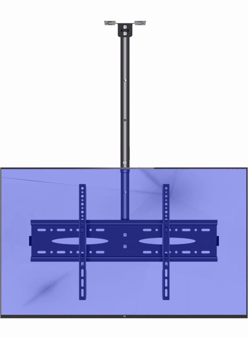 Chulovs - NEW Ceiling TV Mount For 40 42 43 50 55 60 65 70 Inch Flat Panel Televisions, Articulating Hanging Swivel TV Pole Bracket Adjustable Height 50KG Capacity - Image 1