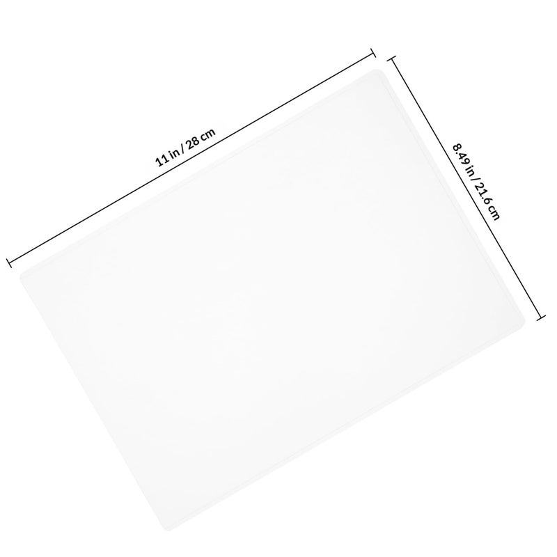 30Pcs Hard Plastic Sheet Protectors 8.5x11 Inches Rigid Sleeves For Documents Menus Photos - Image 3