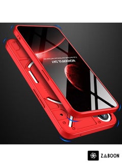 Zaboon Protective Case Cover For Nothing Phone 1 GKK Three Stage Splicing Full Coverage PC  - Image 5