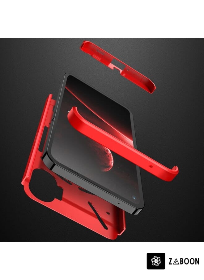 Zaboon غطاء حماية لهاتف Nothing Phone 1 GKK Three Stage Splicing Full Cover PC  - Image 4