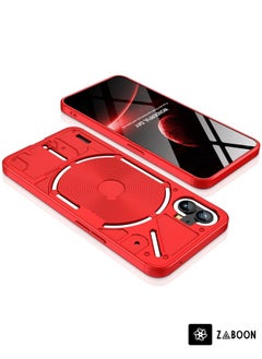 Zaboon Protective Case Cover For Nothing Phone 1 GKK Three Stage Splicing Full Coverage PC  - Image 2