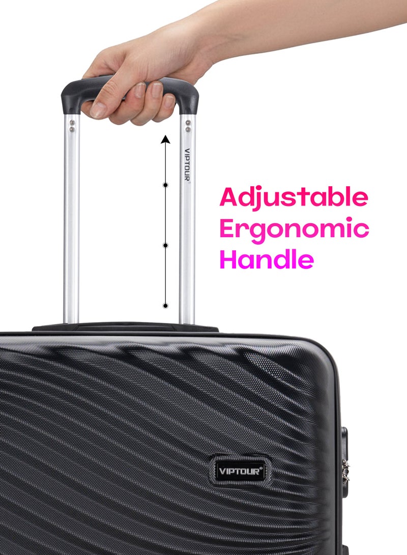 فيبتور مجموعة من 4 حقائب سفر بعجلات ABS مع قفل رقم 20،24،28،32 بوصة - Image 5