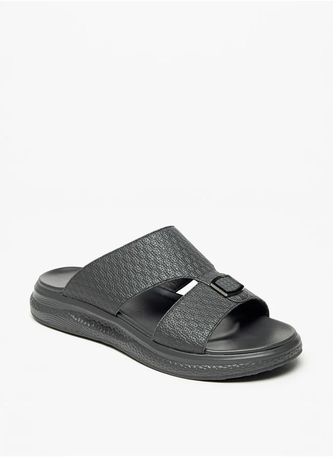 Le Confort Textured Slip-On Comfort Sandals