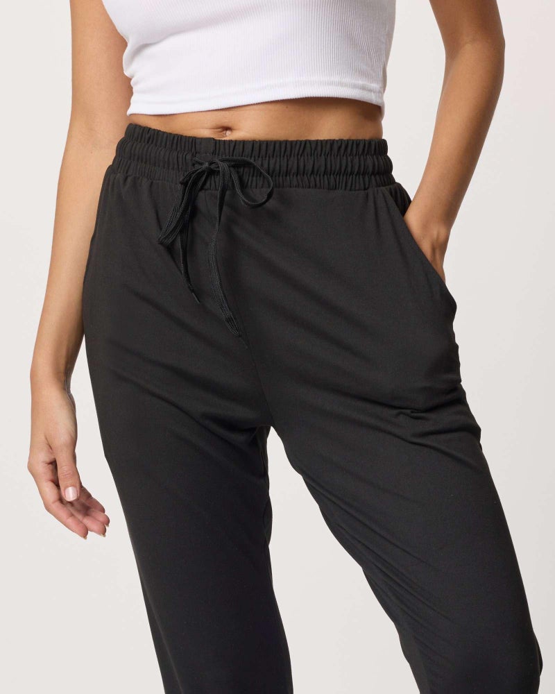 REALESSENTIALS Real Essentials 3 Pack: Women's Lounge Joggers Sweatpants with Pockets Yoga Running Athletic Workout, Set 18, XL, Pack of 3 - Image 4