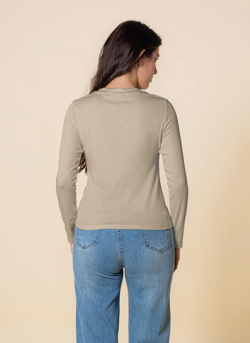 شايبس تيشيرت بأكمام طويلة