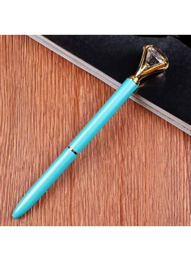 NIBEMINENT 3-Piece Crystal Large Diamond Ballpoint Pen Set Multicolour