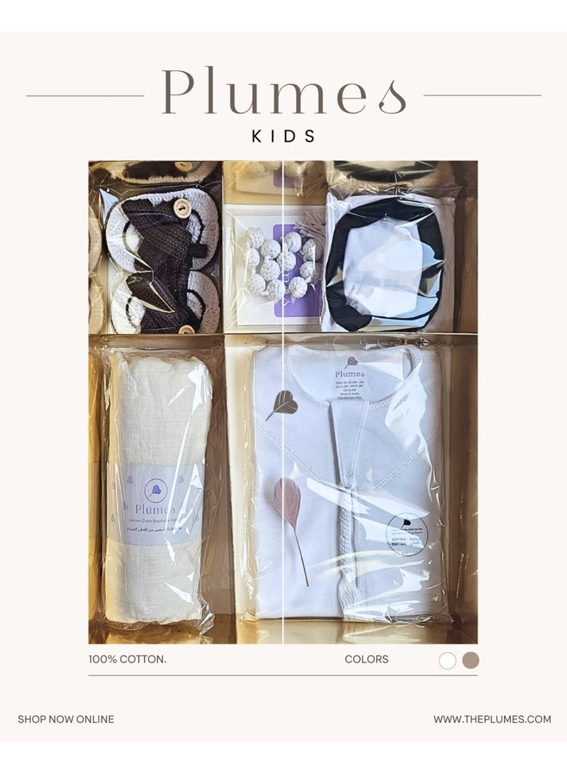 Plumes Baby Kandura gift set - Image 1