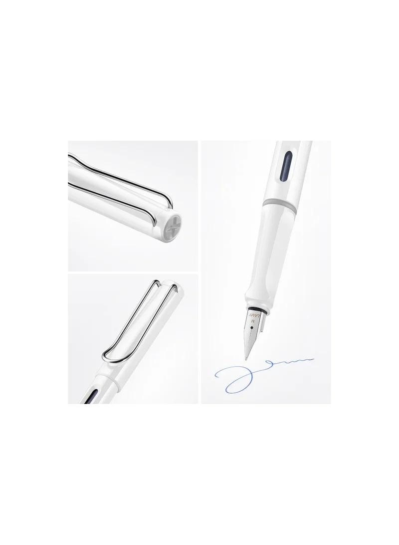 LAMY LAMY Safari Shiny White Extra Fine Nib (19W-EF)