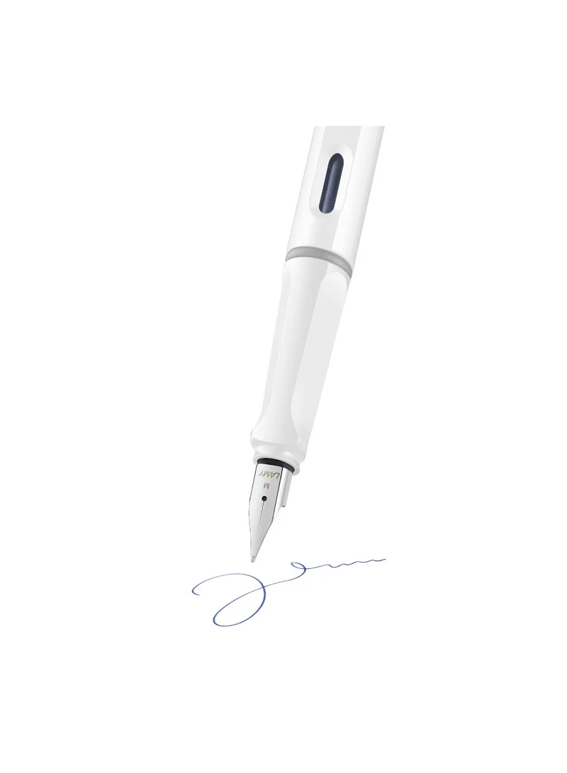 LAMY LAMY Safari Shiny White Extra Fine Nib (19W-EF)