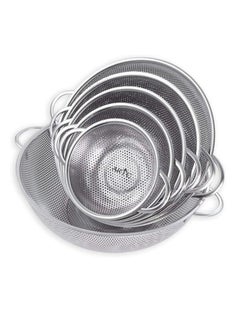 Vegetable Strainer Sifter Colander Sieve Stainless Steel Kitchen Sink Fine Mesh & Strong Handle Food Basket 6 Pcs set - pzsku/Z290481B8050AB33428F6Z/45/_/1713348644/29a97e4b-e04f-4f77-aeea-2fc5998287d9