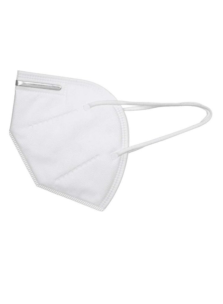 Vaultex KN95 Face Masks, 5-Ply Protective Face Mask, 25 PCS, with Elastic Ear Loops,White, Suitable for Work, Restaurants, Outdoors - Image 3