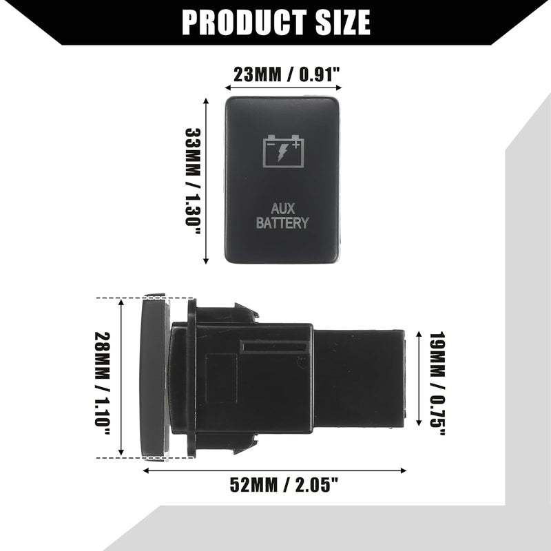Hihaha Reversing Light Push Button Switch for Toyota - Image 3