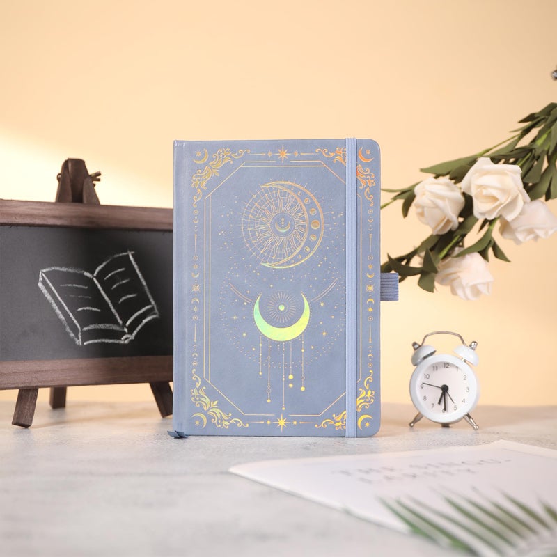 TIEFOSSI Dot Journal 160gsm 190 صفحة مرقمة يوميات للعمل والرسم A5 مجلة جلدية بغلاف مقوى لكتابة النساء والرجال - Image 5