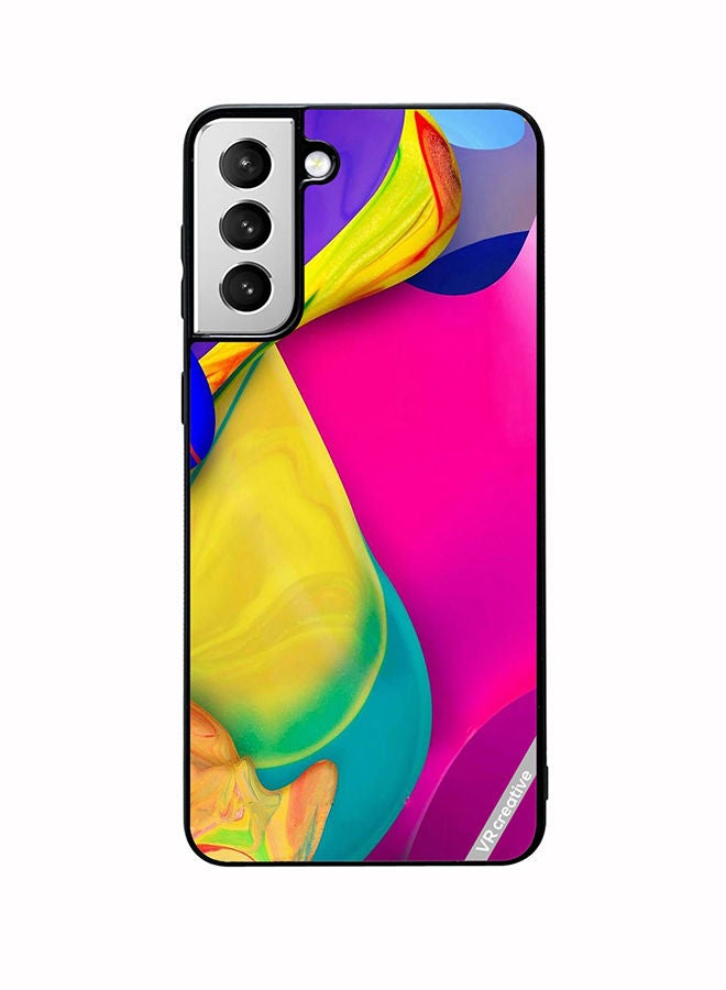 VR CREATIVE Protective Case Cover For Samsung Galaxy S22 5G Multicolor Design - Image 1