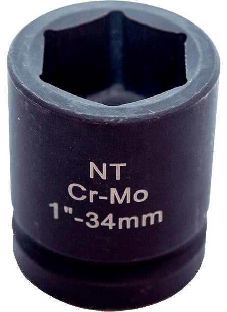 Nttools NTZL1095 95 mm 1'' Crmo Metric Impact Socket 