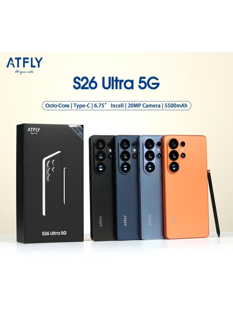 S26 Ultra Dual SIM Black 8GB RAM 128GB 5G