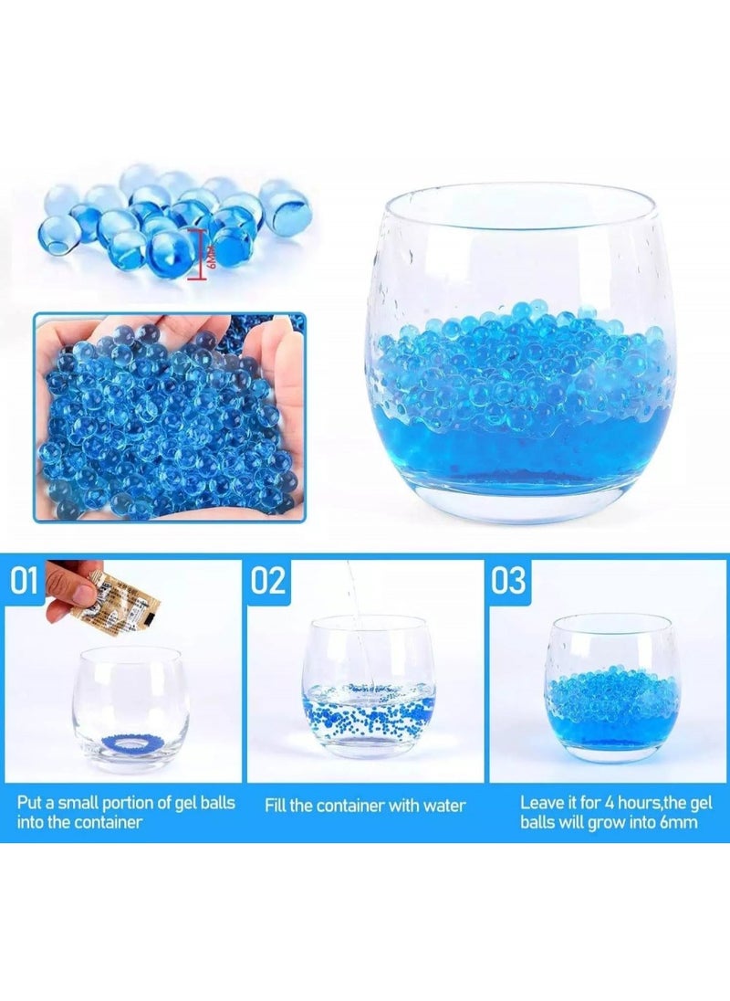 HASSM Blue water bullet charging machine toy gun  - Image 4
