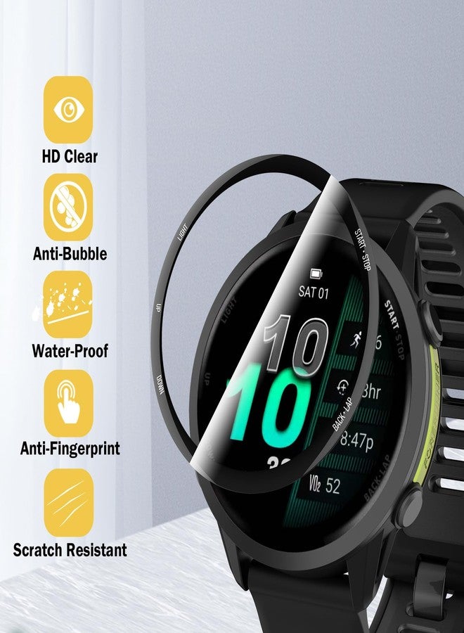 Simpeak 5-Pack Screen Protector Compatible with Garmin Forerunner 970 Smartwatch, Clear TPU Protective Film, Anti-Scratch, Sensitive Touch, Anti-Bubble - Image 4