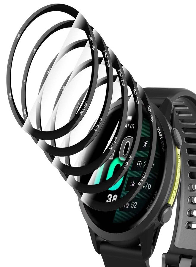 Simpeak 5-Pack Screen Protector Compatible with Garmin Forerunner 970 Smartwatch, Clear TPU Protective Film, Anti-Scratch, Sensitive Touch, Anti-Bubble - Image 1