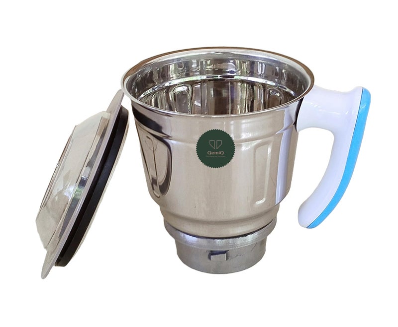 QemiQ® -Big(DRY) Jar for -"MORPHY Richards"-Only Fits This Models -"Icon Superb 750, Icon Classique 750, Aero 500, Icon Supreme 750,Icon DLX 750, Aero Plus 500 (1200ML) - Image 1