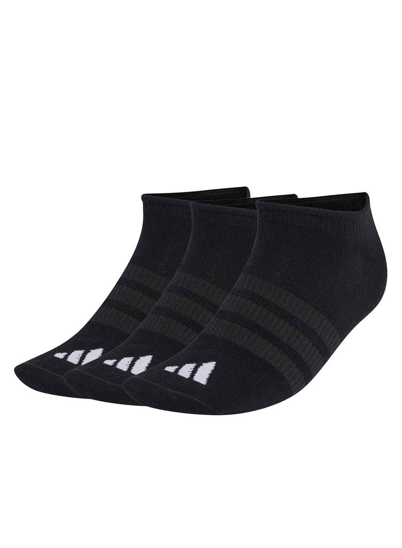 Adidas Thin&Light Sportswear No Show Socks 3 Pair Pack - Image 1