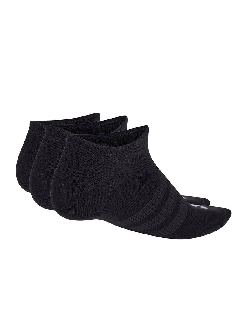 Adidas Thin&Light Sportswear No Show Socks 3 Pair Pack - Image 2