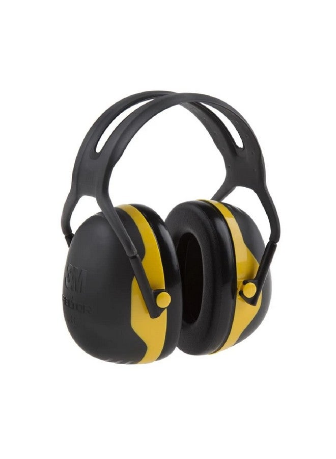 3M 3M Peltor X2A X-Series Over-the-Head Earmuffs, Black and Yellow, Pack of 1 - Image 4