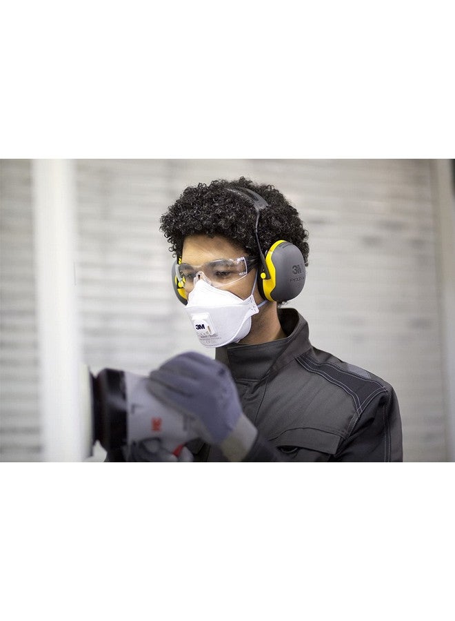 3M 3M Peltor X2A X-Series Over-the-Head Earmuffs, Black and Yellow, Pack of 1 - Image 2