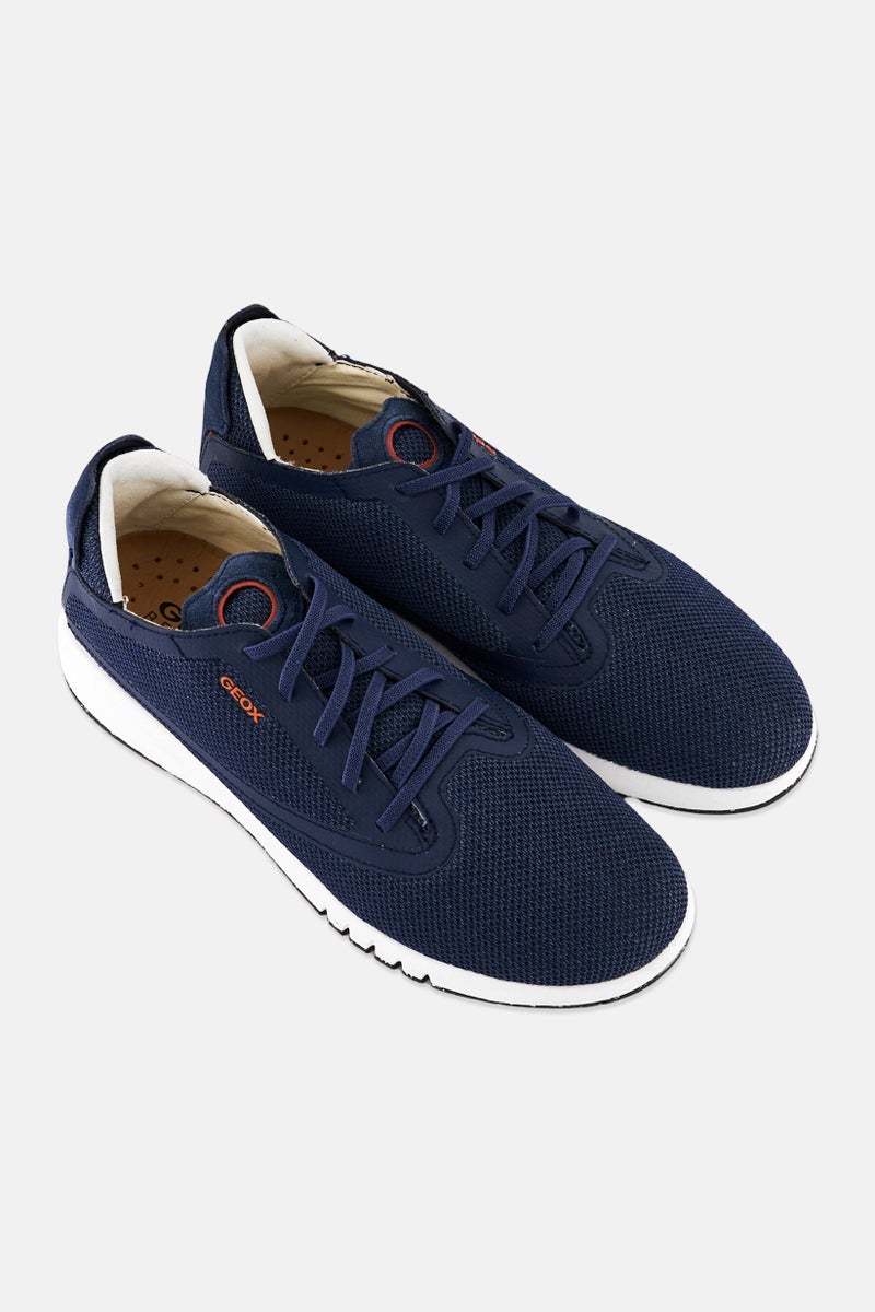 GEOX أحذية كاجوال رجالية بأربطة Aerantis، بحرية - Image 2
