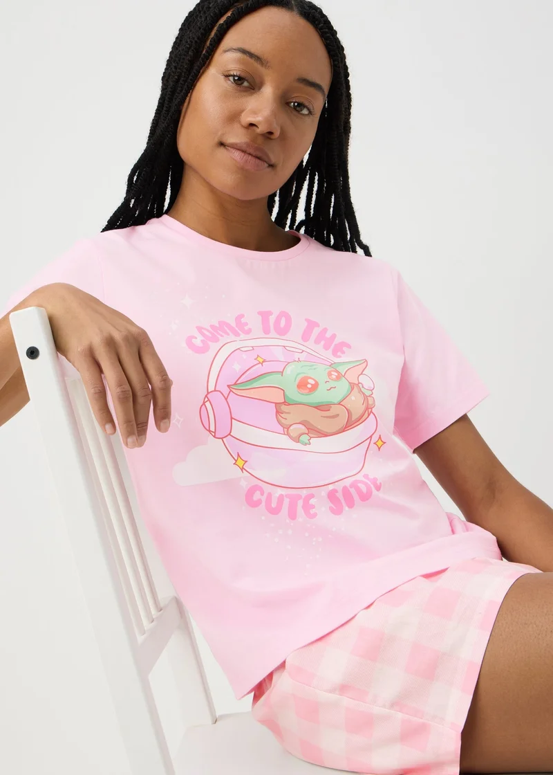 Matalan Pink Star Wars Pyjama Set