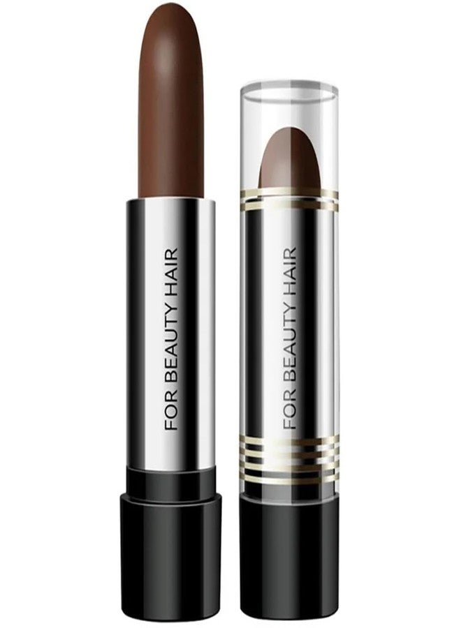 BEUKING Disposable Hair Dye Pen, Black/Dark Brown/Coffee Hair Color Stick, Long Lasting Fast Staining Washable High Saturation Cover Hair DIY Hairstyle Hair Color Stick (02# Dark Brown) - Image 1