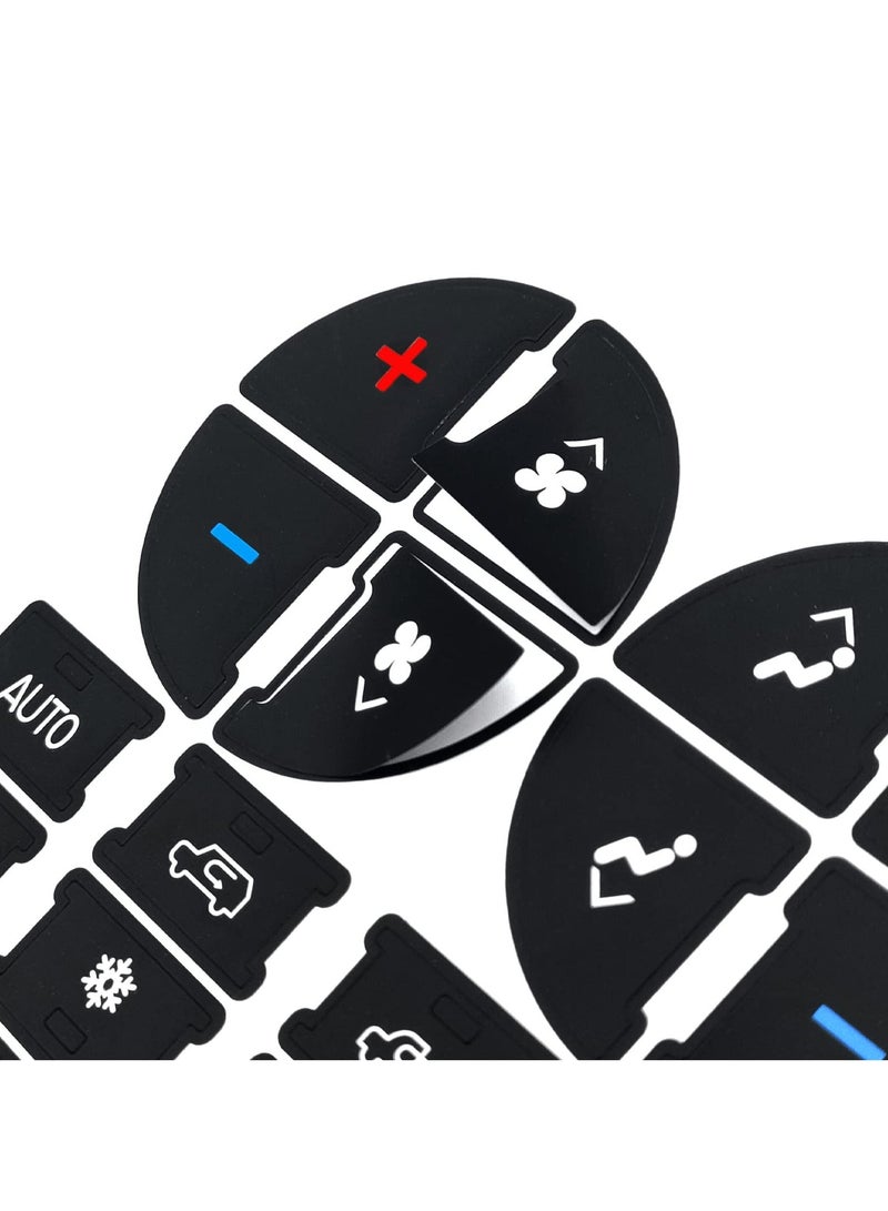 CMGTYYD. مقبض التحكم في مستوى صوت الراديو الخلفي مع ملصق زر AC Dash لإصلاح GM 22912547 ومتوافق مع 07-14 Chevrolet Chevy GMC Buick Cadillac - Image 5