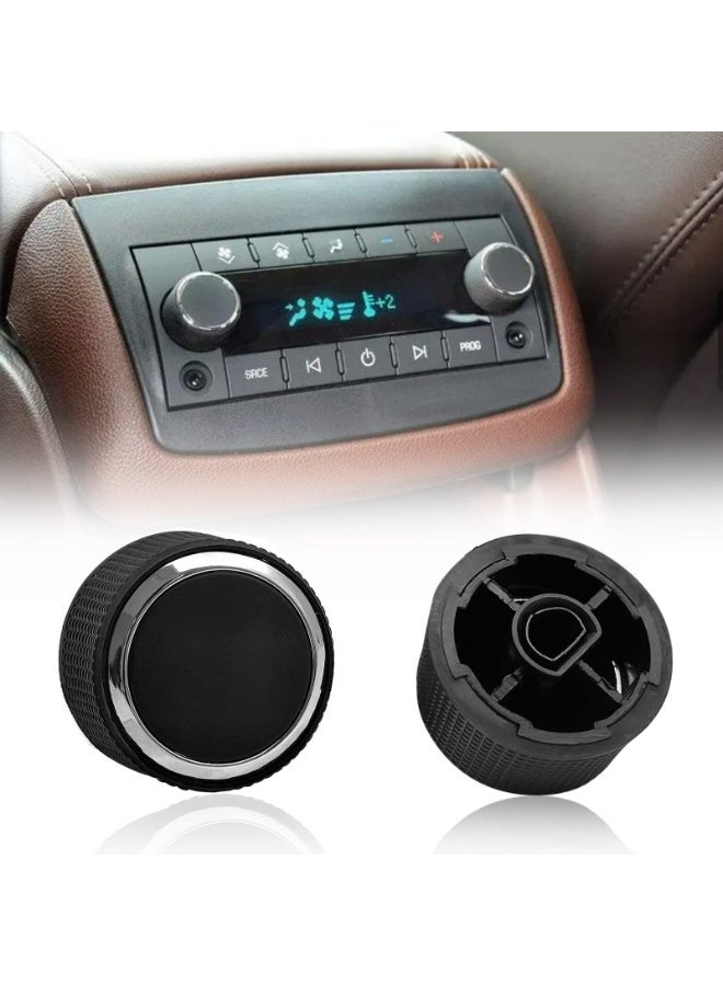 CMGTYYD. مقبض التحكم في مستوى صوت الراديو الخلفي مع ملصق زر AC Dash لإصلاح GM 22912547 ومتوافق مع 07-14 Chevrolet Chevy GMC Buick Cadillac - Image 2